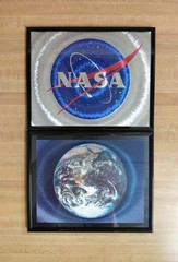 Manifestations Inc. Magic Effects Nasa Meatball And Blue Earth Marble Holo Art
