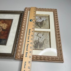 Set of 2 Framed Floral Wall Art Prints – Albena Hristova & B.J. Zhang – 2001 USA