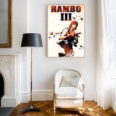 Rambo III (1988) Movie Poster Wall Art Print_0