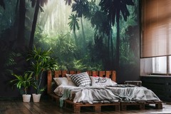 Rainforest Wallpaper 312×219 cm adults bedroom unisex photo wall mural jungle
