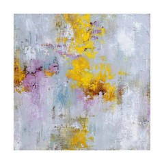 Hand Painted Oil Painting Abstract Canvas Wall Decor Home Decor Pinkj Gray