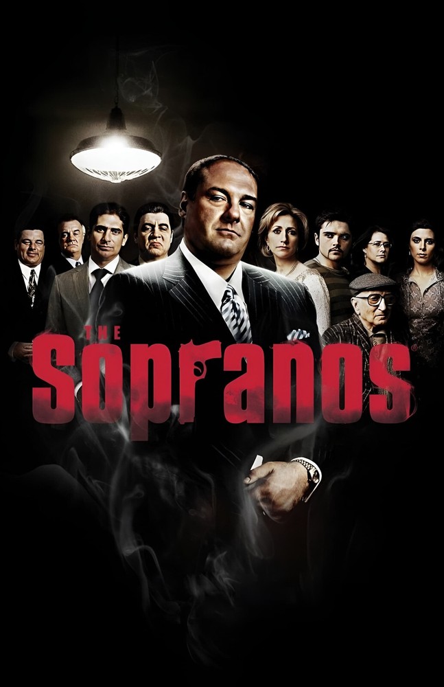 AA5404 The Sopranos Show By David Chase 1999 Black Movie Poster 11×17