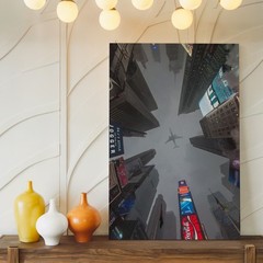 Times Square New York City Skyline Canvas Wall Art Modern Urban Cityscape Home