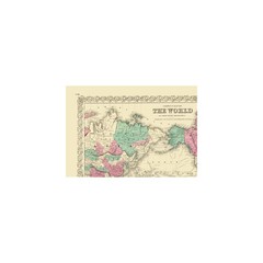 Historic Map – World – Colton – Vintage Wall Art