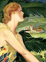 1934 California This Summer Travel by Train Vintage Travel Poster – 24×36