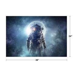 Astronaut Outer Space Fantasy Scifi Cool Wall Art Print Poster 24×36
