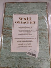 Wall Collage Kit Size 50pcs 4x6in with glue dots Music