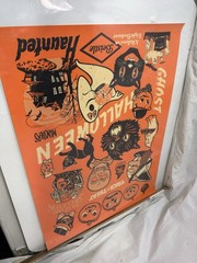 Creepy Co Beistle Halloween Lithograph Numbered Dead Stock Rare Vintage Style