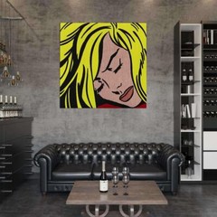 63309 Roy Lichtenstein Sleeping Giclee Wall Decor Print Poster