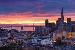 San Francisco at Dawn Poster 24×36 inch
