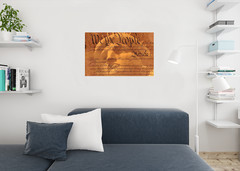 Constitution United States Statue of Liberty Face Art Print Poster 24×36 inch
