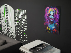 Harley Quinn Wall Vinyl Decal Graphic (Removable Adhesive Backing)