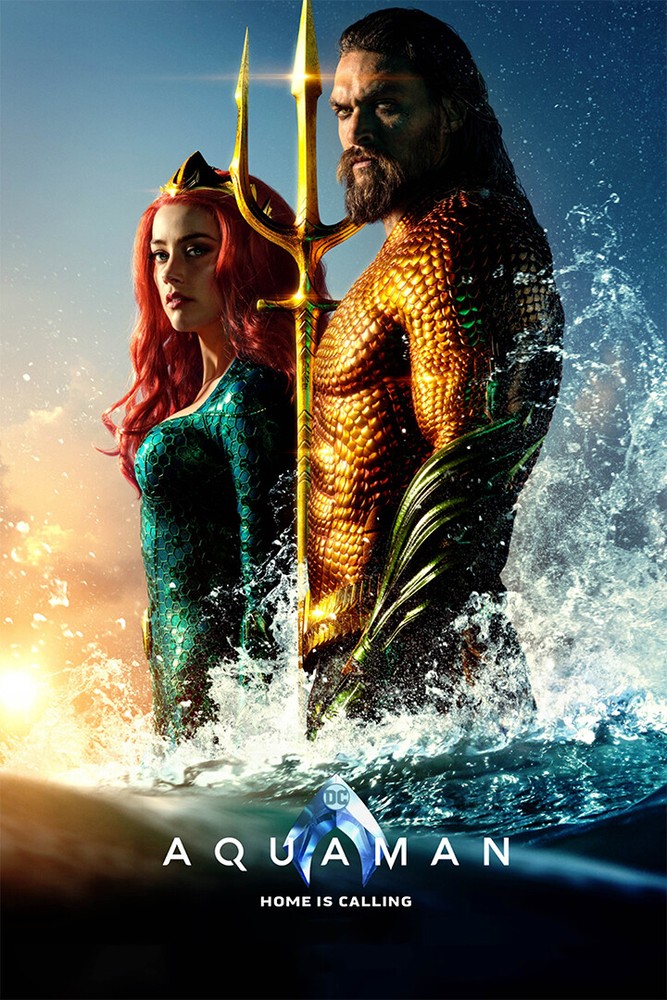 Aquaman Movie Art Wall Indoor Room Outdoor – POSTER 20×30
