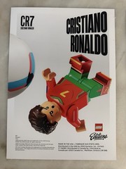 Lego RONALDO MESI MBAPPE VINI Jr. Poster Set – FIFA World Cup 2026 12″ X 9″