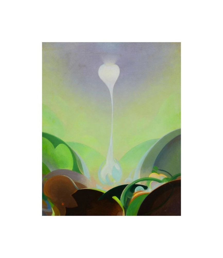 Agnes Pelton Flowering : Archival Quality Giclée Art Print 1929