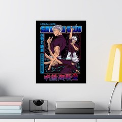 Jujutsu Kaisen Gojo Poster Print | Vintage Anime Japanese Wall Art