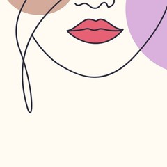 Minimalist Line Art Poster Print LA326
