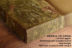 Freya’s Tears by Gustav Klimt, Golden Tears Canvas Art, Reproduction Prints