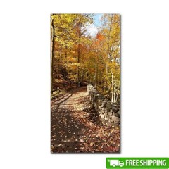 Frameless Nature Floral Photographic Print Ready to Hang Wall Art 10×19 Inches
