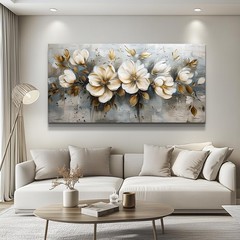 Large Canvas Wall Decor Living Room For Wall Art For Bedroom Office Decoratio…