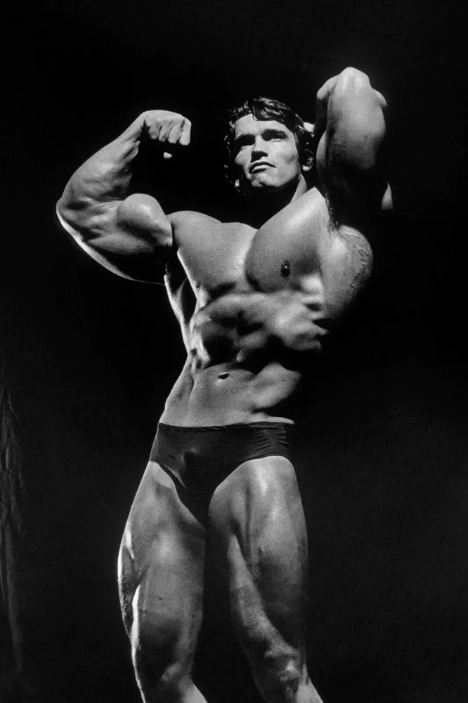 Arnold Schwarzenegger Vintage Bodybuilding Poster