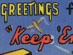 Victorville Army Flying School Postcard POSTER! (up to 24″ x 36″) – WWII – Pilot