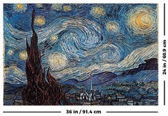 Starry Night – Van Gogh Poster 36in x 24in