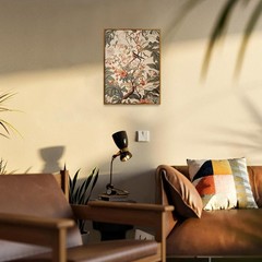 Framed Wall Art Vintage Wall Decor Floral Canvas Art Botanical Pictures Bird …
