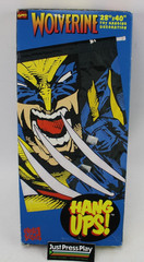 Rare Marvel Comics Wolverine 28″ x 40″ Toy Hanging Decoration 1995 NIB