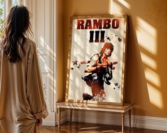 Rambo III (1988) Movie Poster Wall Art Print_0
