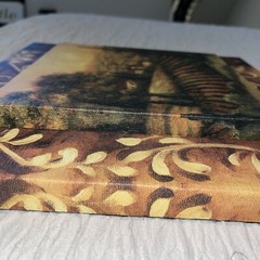 Tuscan Fields Canvas Kitchen Wall Art Set Of 2 Brown Yellow Gold Green Exc