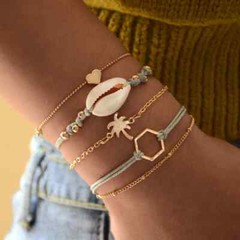 Charm Bangle Boho Jewelry
