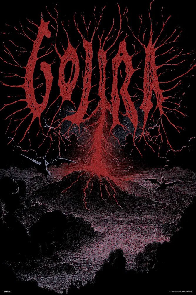 Poster Studio B – Gojira Volcano Music Band Classic 24×36″ NEW P6006