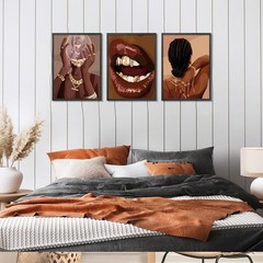 Black Girl Posters Wall Art Set of 3 Black Woman African American Women Wall …