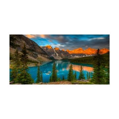 Canvas Wall Art Landscape Mountain Lake Canvas Painting Canvas Poster Prints Art