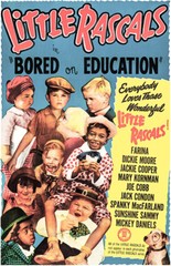 Bored Of Education – Little Rascals – 1936 – Movie Poster