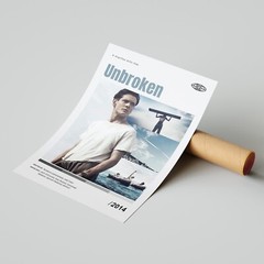 Unbroken Movie Poster Print, Wall Art – Unframed