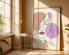 Minimalist Line Art Poster Print LA326