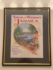 Spend Your Holidays In Jamaica 8″ x 10″ Framed Picture Romantic Tropical Isle