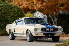 1967 Ford Shelby Mustang Poster Print 12×18 Classic Car Wall Art Decor