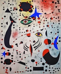 Ciphers and Constellations : Joan Miro : Archival Quality Art Print