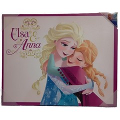 Frozen Elsa and Anna Hugging Disney Stretched Canvas Print 16×20