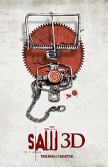 AA3651 Saw 3D VII Film By Kevin Greutert 2010 Scary Movie Poster 11×17