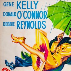 Singin in the Rain Movie Poster 1952 French Musical Hollywood Cult Classic Art