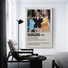 ENZD Clueless Movie Poster Posters for Room 18″L x 12″W, Unframe-style