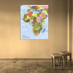 64202 Africa Map Wall Decor Print Poster