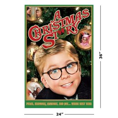 A Christmas Story – Movie Poster (Regular Style – Ralphie) (Size: 24″ x 36″)