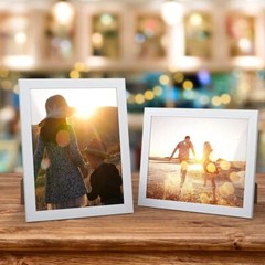 8X10″ PHOTO w/ WOOD FRAME PRINT YOUR OWN PICTURE PORTRAIT CUSTOM ART POSTER wt