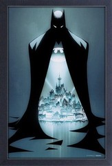 638361 Batman Doorway Dc Comics Bruce Wayne Robin Joker Gotham Wall Decor Poster