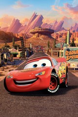 Cars Movie Lightning McQueen Art Wall Indoor Room Outdoor Poster – POSTER 20×30